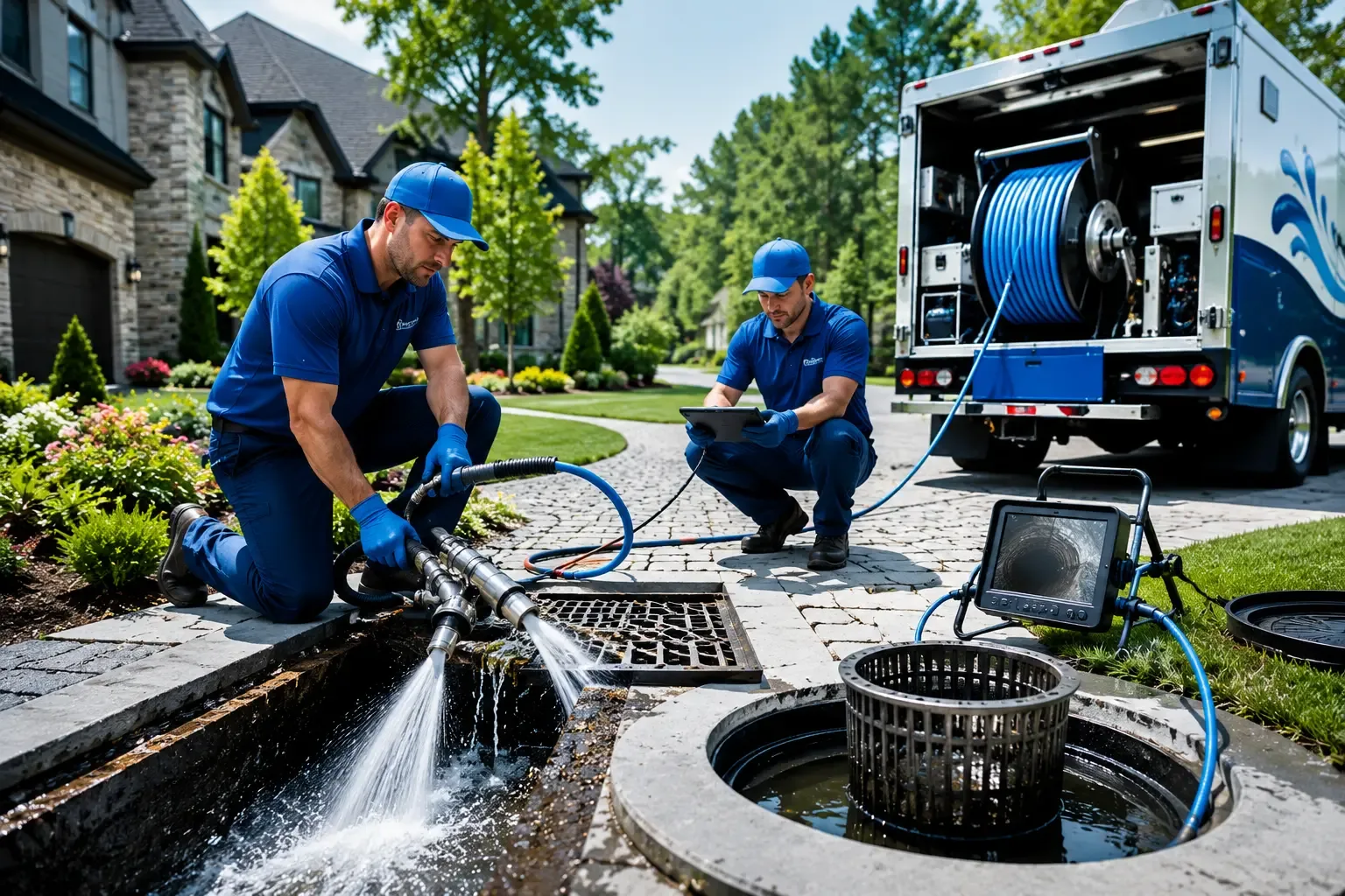 Local outdoor drain cleaning professionals in Otterbein, IN