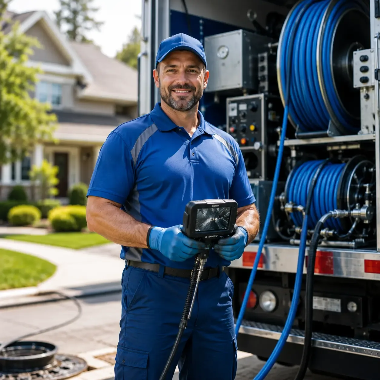Local outdoor drain cleaning specialists in Otterbein, IN